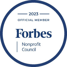 2022 official member of forbes nonprofit council logo