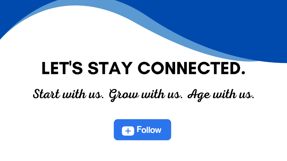 Stay connected banner