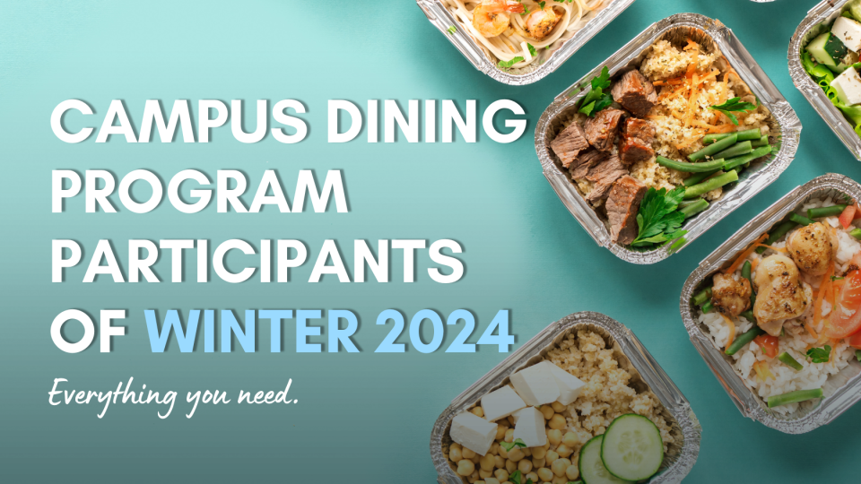 Current Campus Dining Program Participants page banner