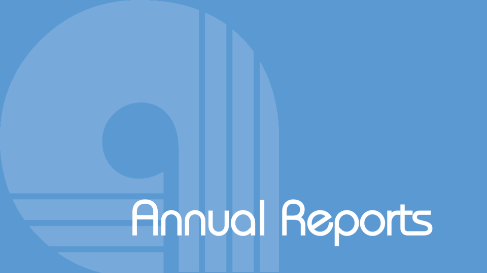 Annual Reports page banner